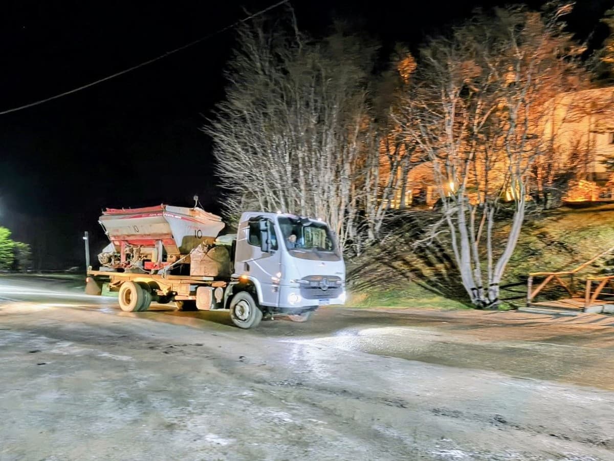 Municipio refuerza Operativo Invierno en Ushuaia