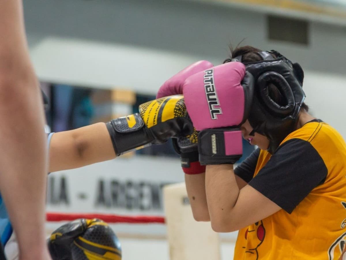 Encuentro de kickboxing y boxeo