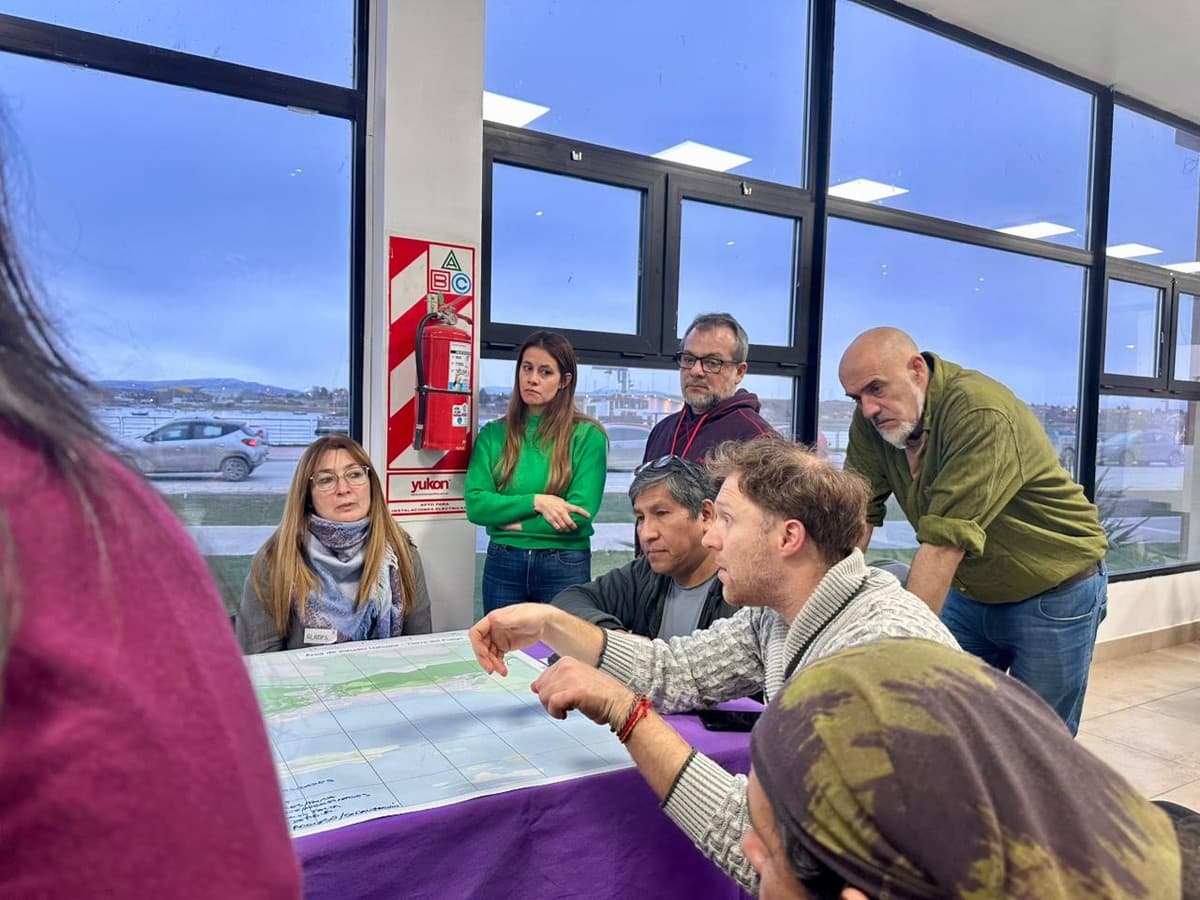 Talleres para el mapa de incendios